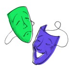 4152_drama_masks_green_purple