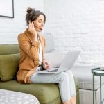 Woman-working-online-from-home